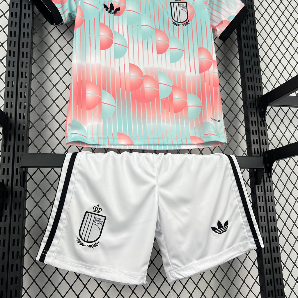Kids Bélgica Kit Completo Away 2026 World Cup