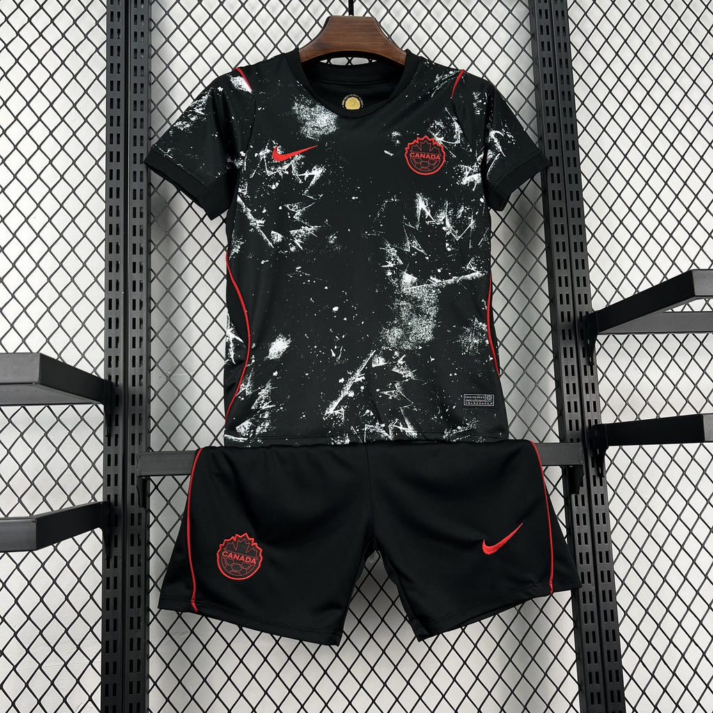Kids Canada Kit Completo Away 2026 World Cup