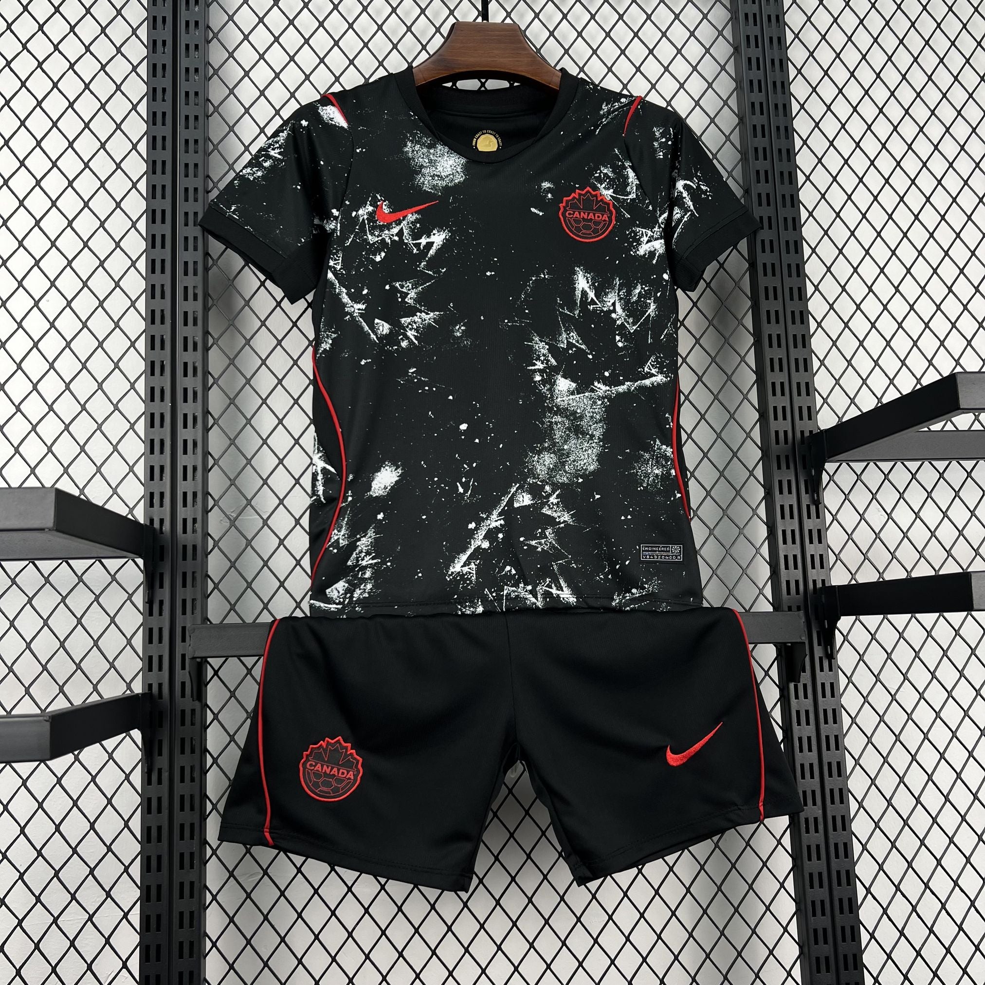 Kids Canada Kit Completo Away 2026 World Cup