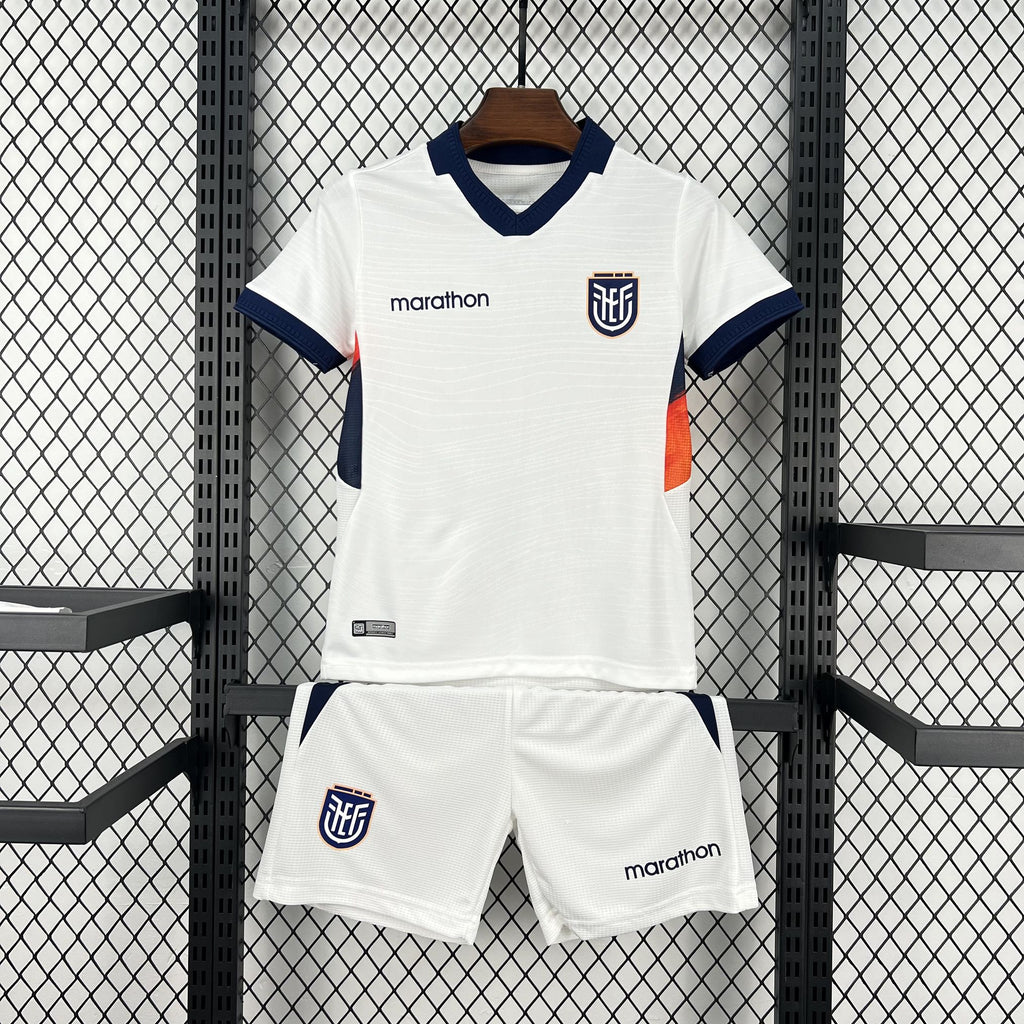 Kids Equador Kit Completo Away 2026 World Cup