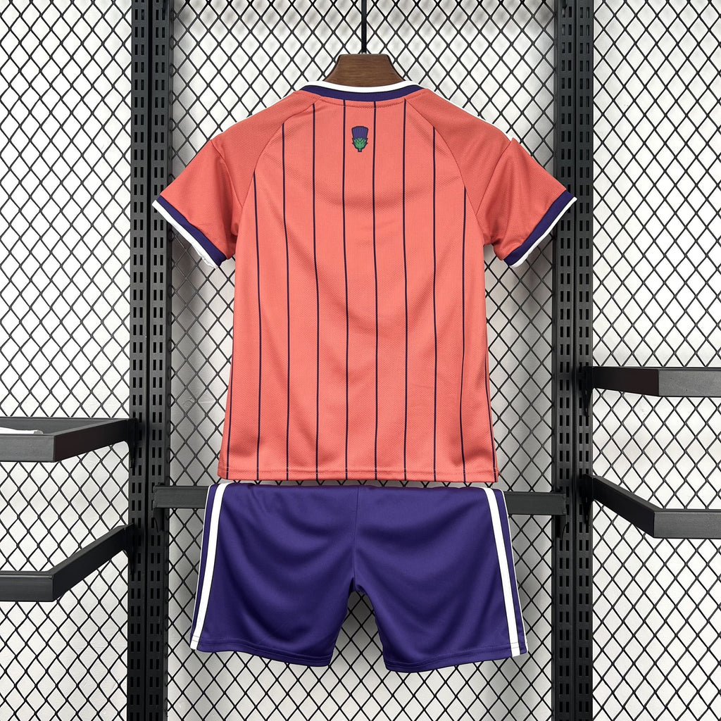 Kids Escócia Kit Completo Away 2026 World Cup