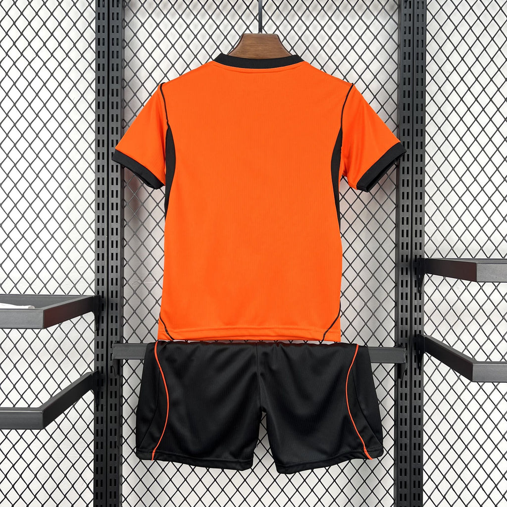 Kids Países Baixos Kit Completo Home 2026 World Cup