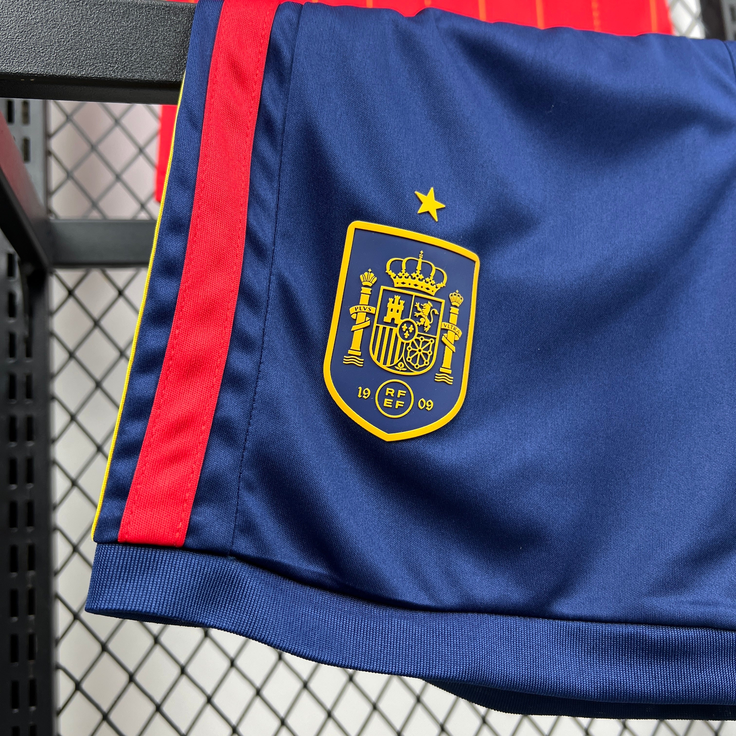 Kids Espanha Kit Completo Home 2026 World Cup