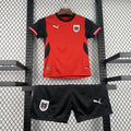 Kids Austria Kit Completo Home 2026 World Cup