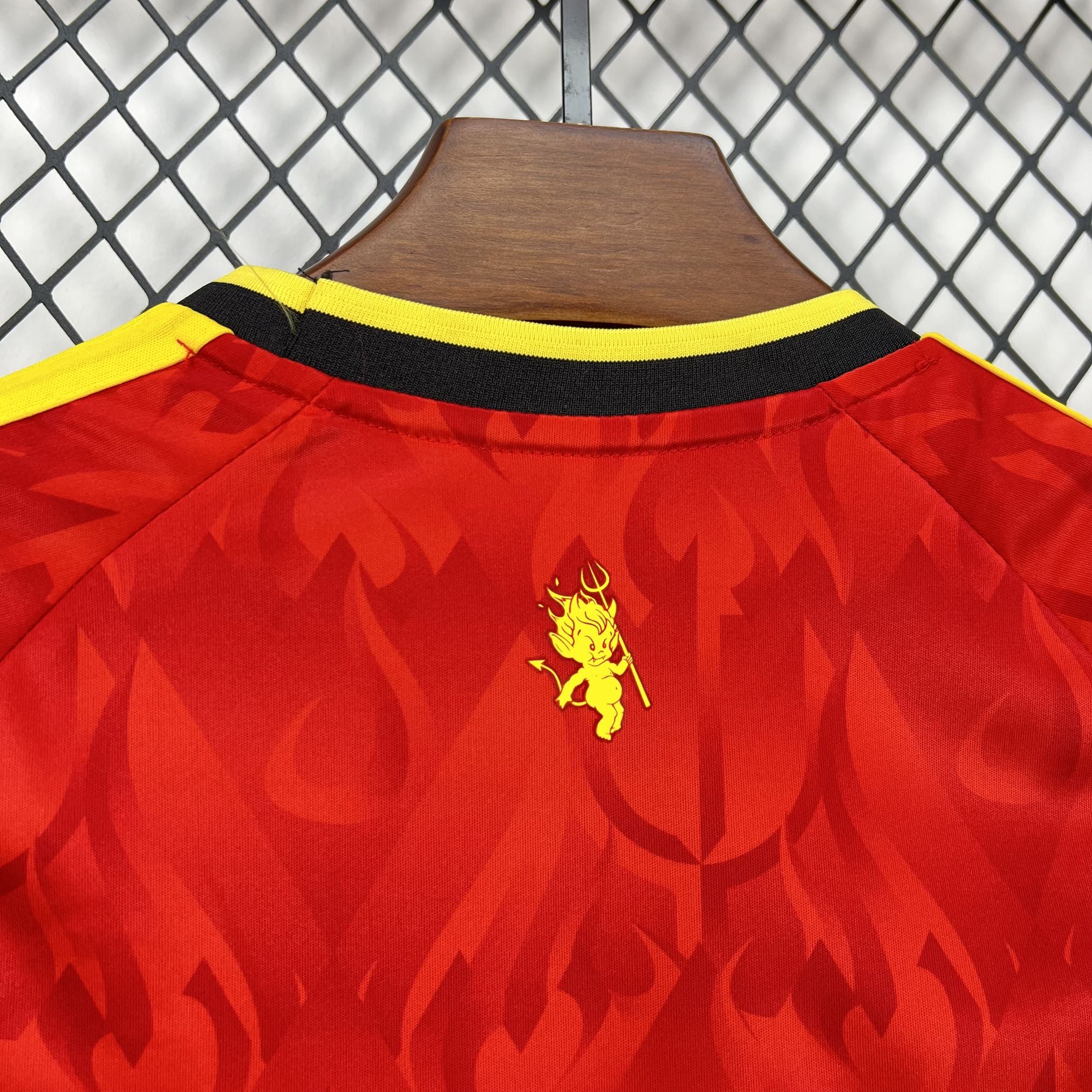 Kids Bélgica Kit Completo Home 2026 World Cup