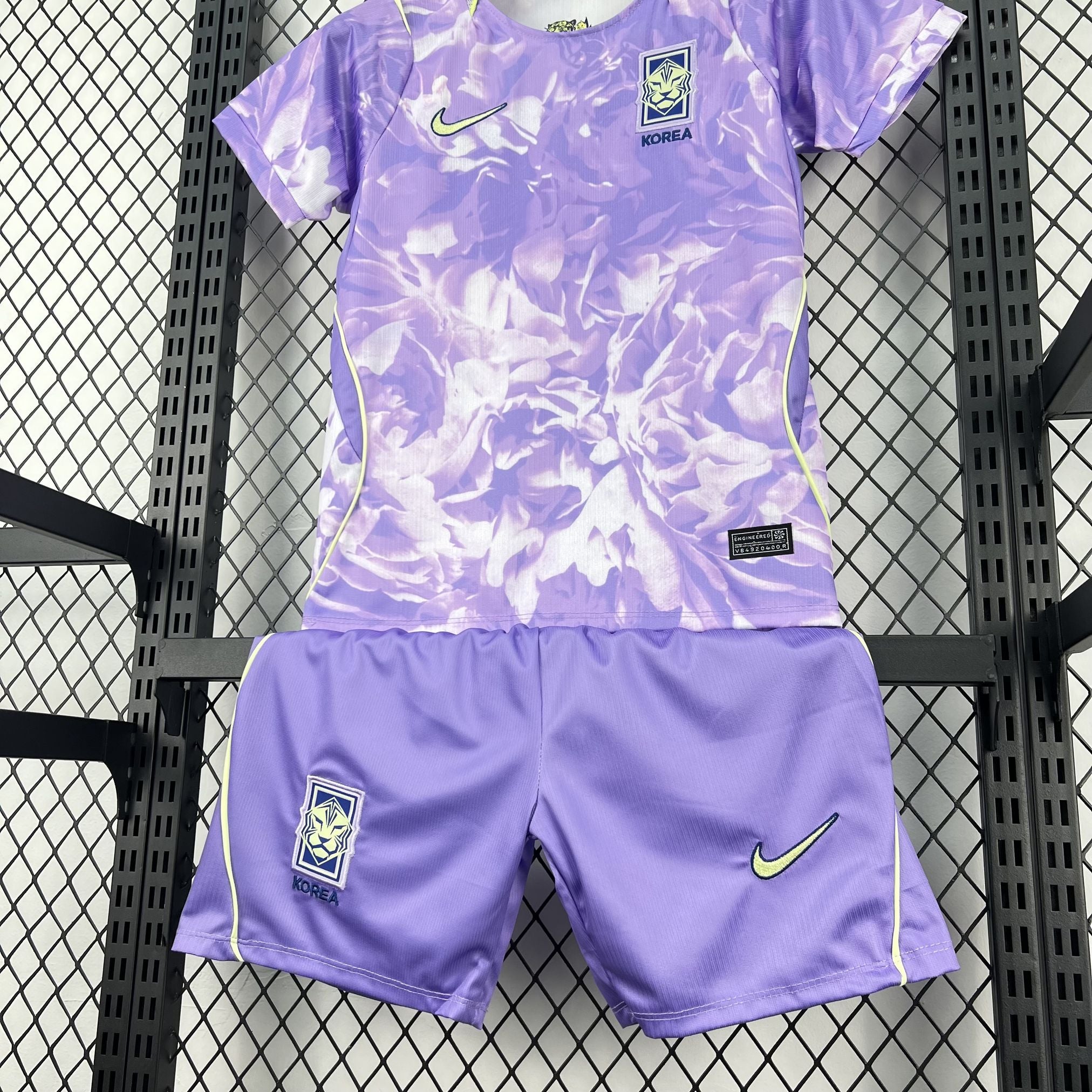 Kids Korea Kit Completo Away 2026 World Cup