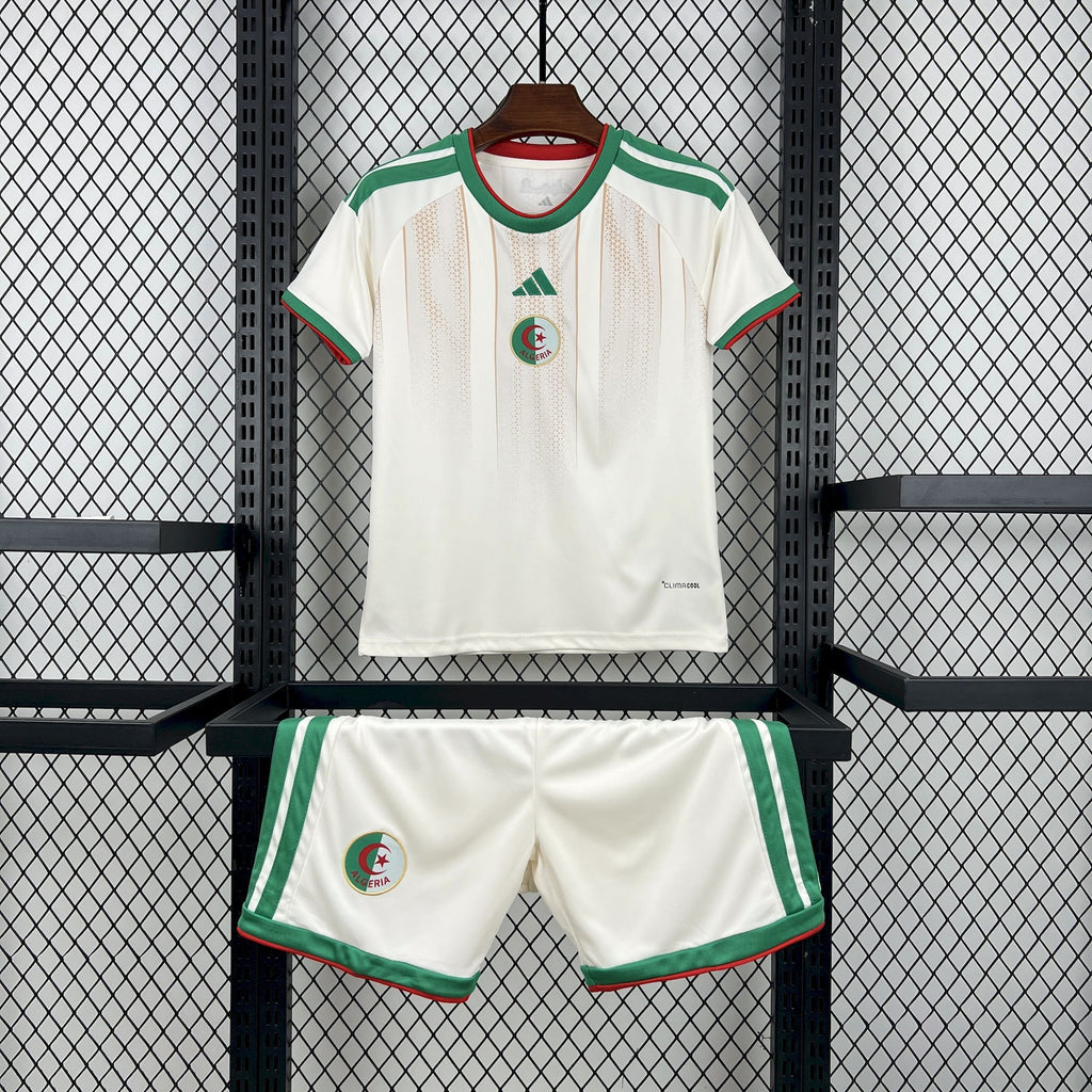 Kids Argélia Kit Completo Home 2026 World Cup