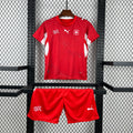 Kids Suiça Kit Completo Home 2026 World Cup