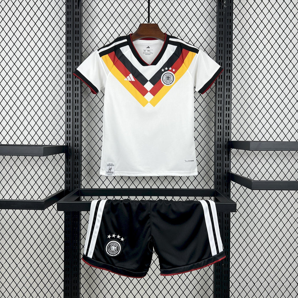 Kids Alemanha Kit Completo Home 2026 World Cup
