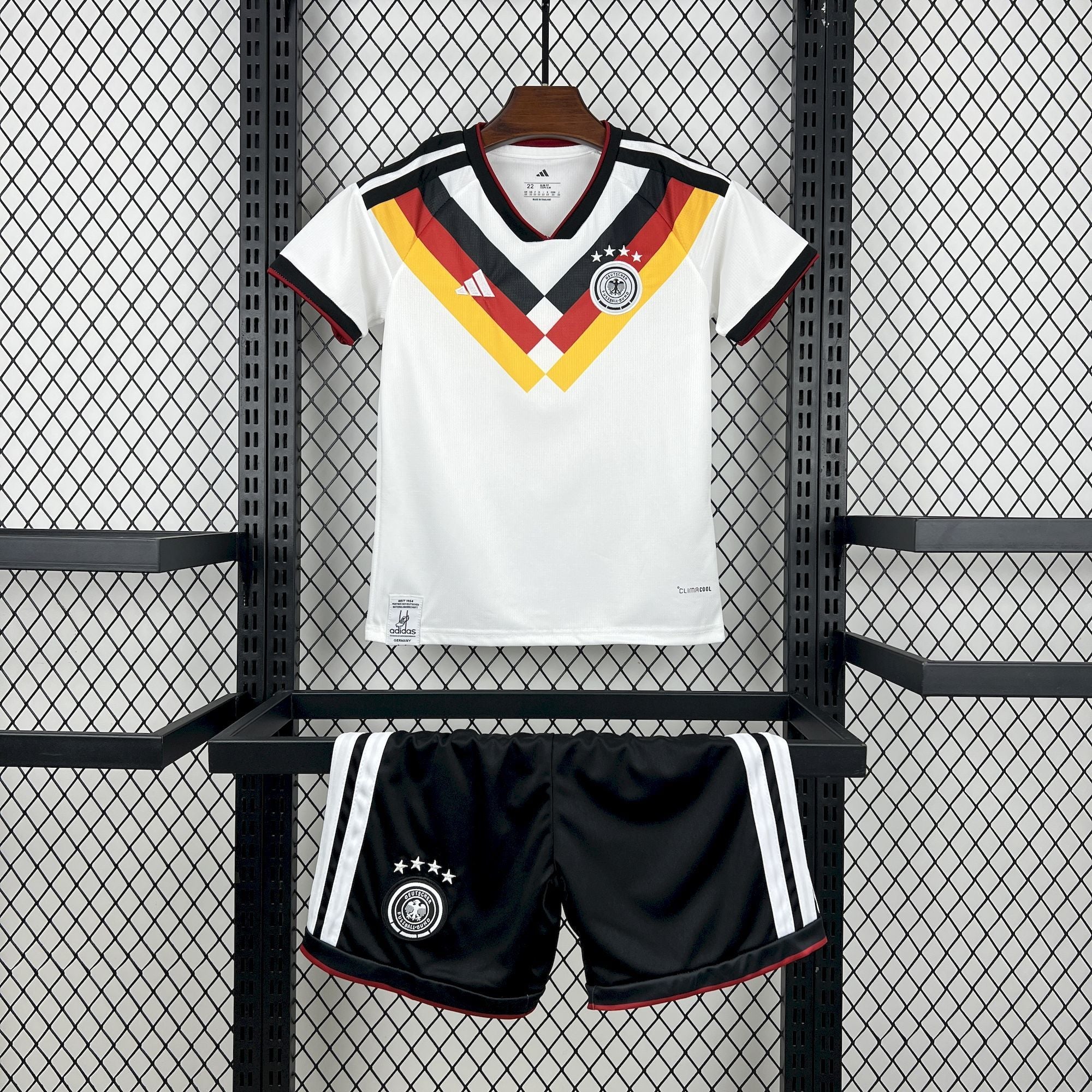 Kids Alemanha Kit Completo Home 2026 World Cup