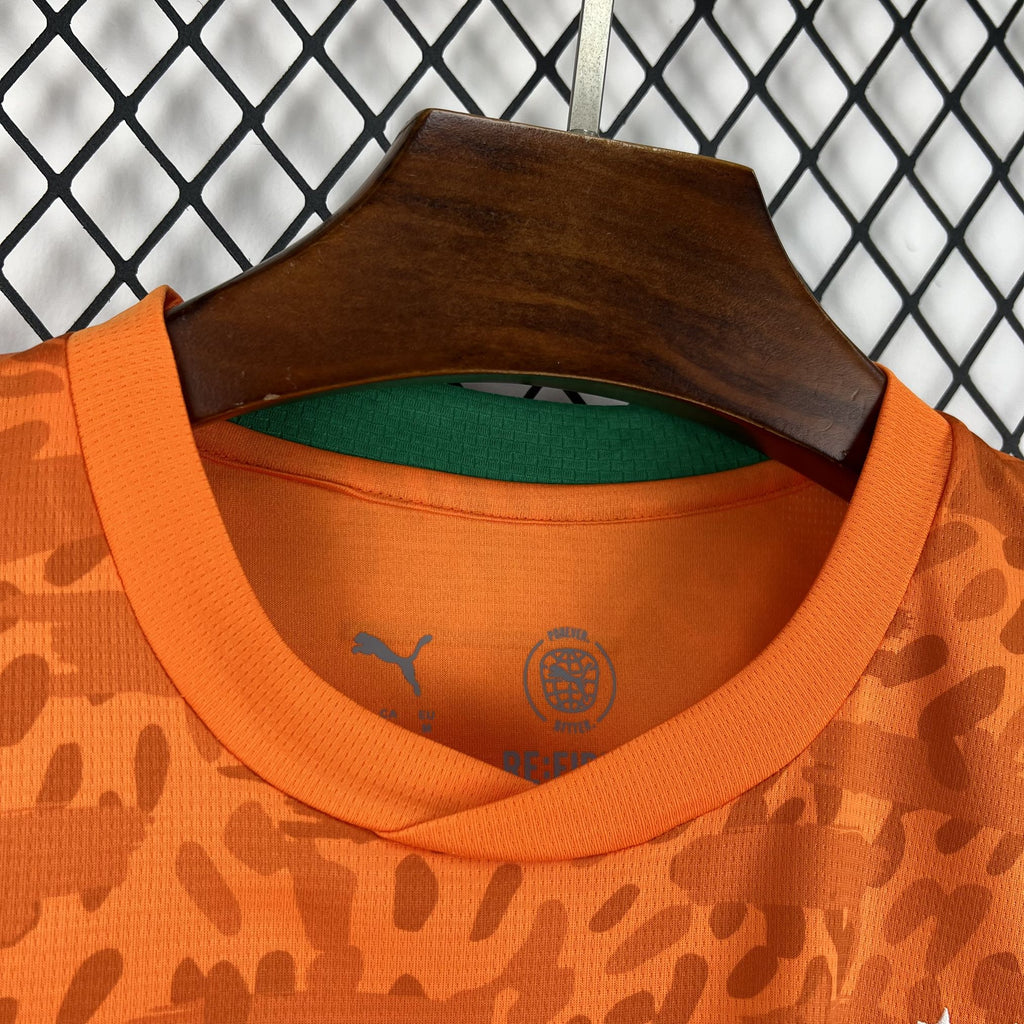 Camisola Costa do Marfim 2025/26 Laranja