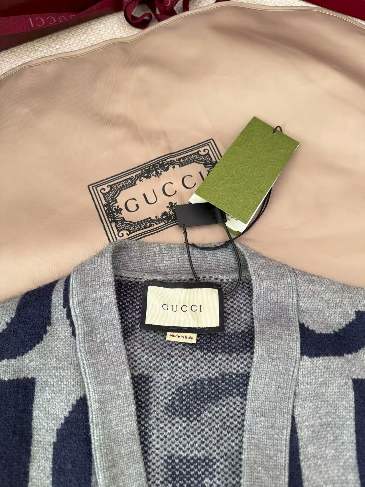Casaco malha GUCCI