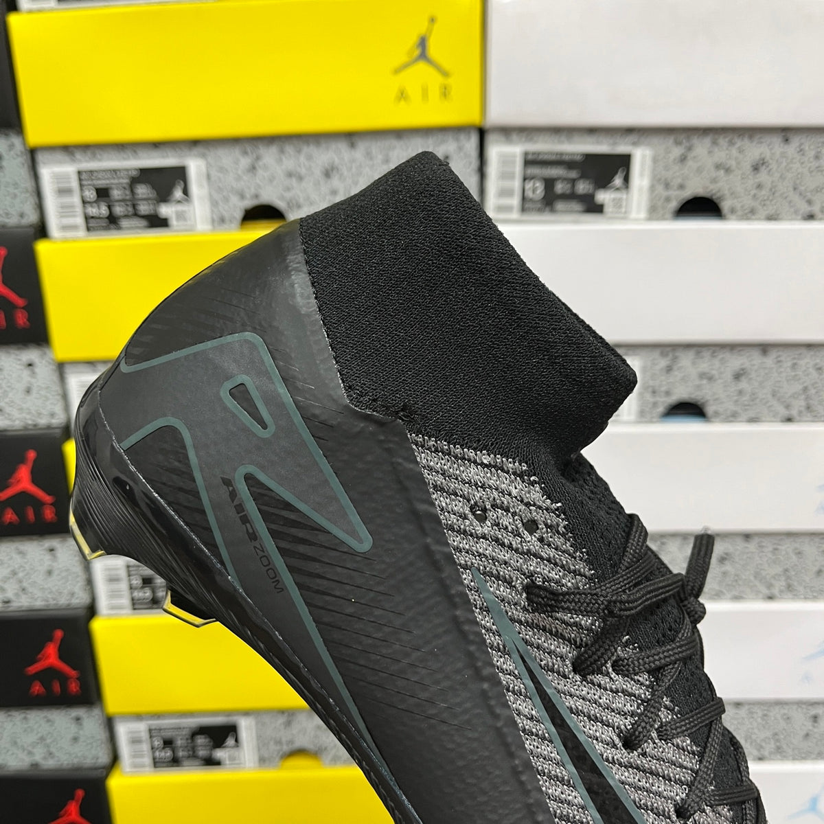 Chuteiras Nike Mercurial Superfly 10 Elite FG Black / Grey