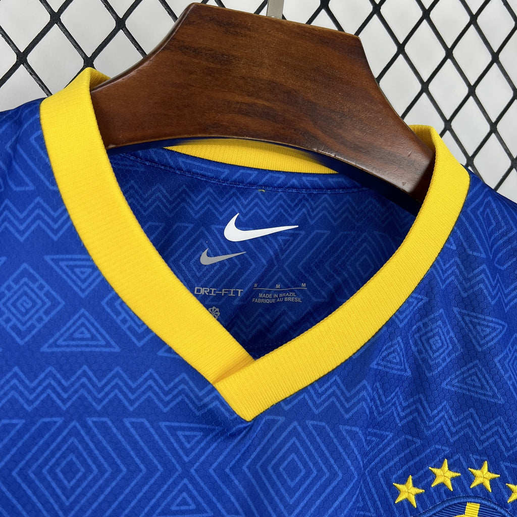 🇧🇷 Camisola Brasil Away Azul 2025/26