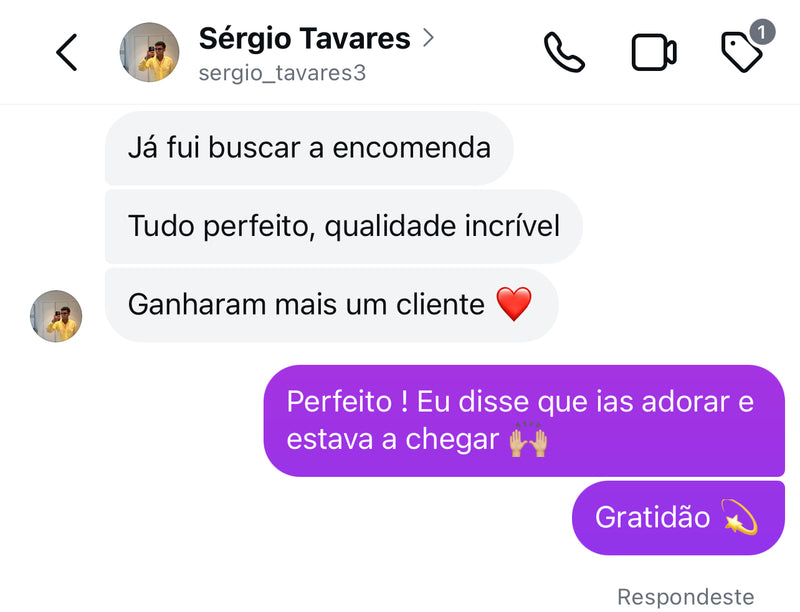 Feedback do cliente 21