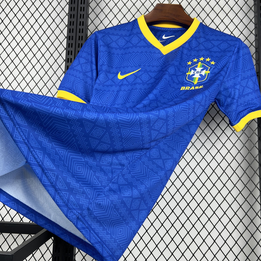 🇧🇷 Camisola Brasil Away Azul 2025/26