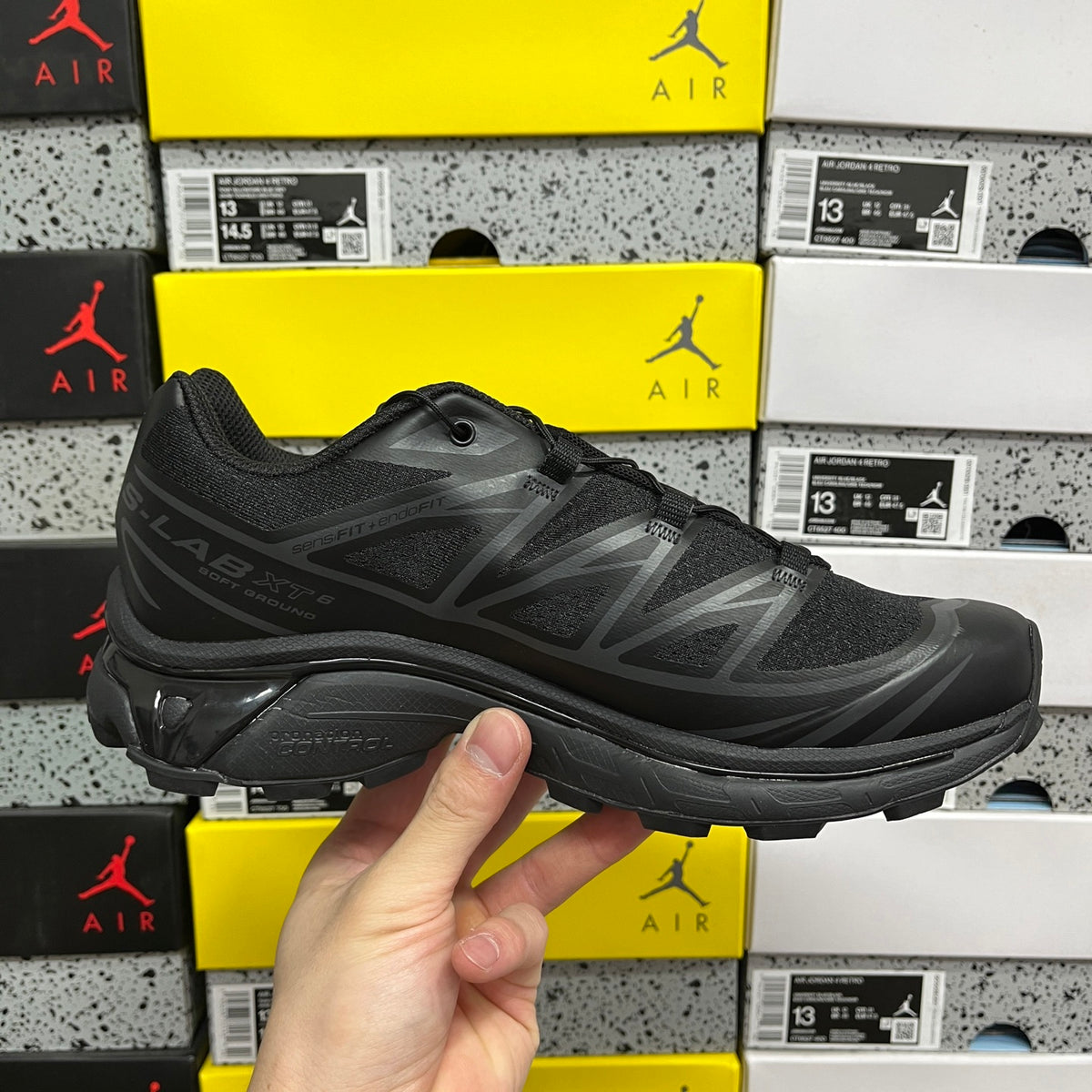 Sapatilhas Salomon XT-6 Black Phantom