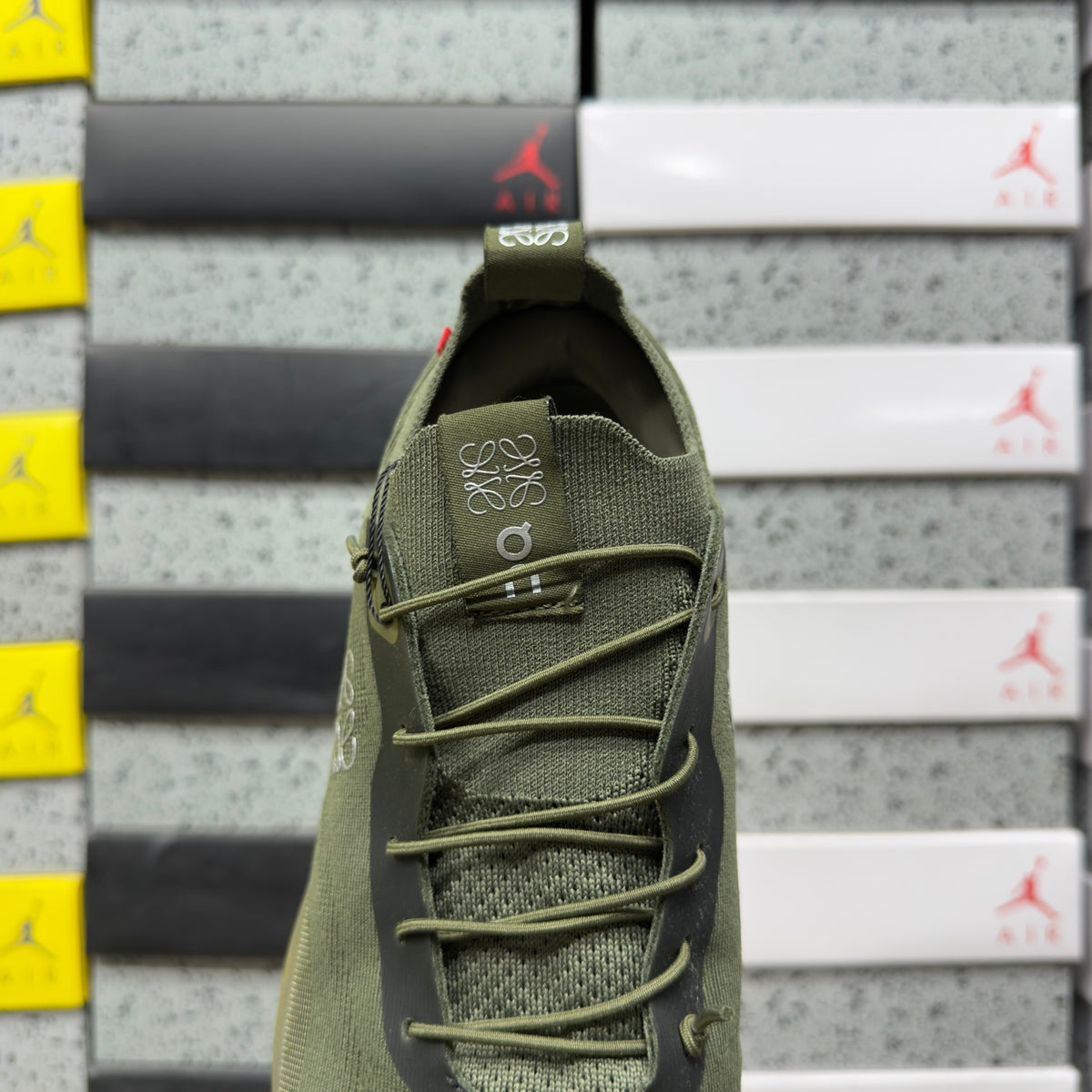 Sapatilhas LOEWE x On Cloudtilt – Army Green
