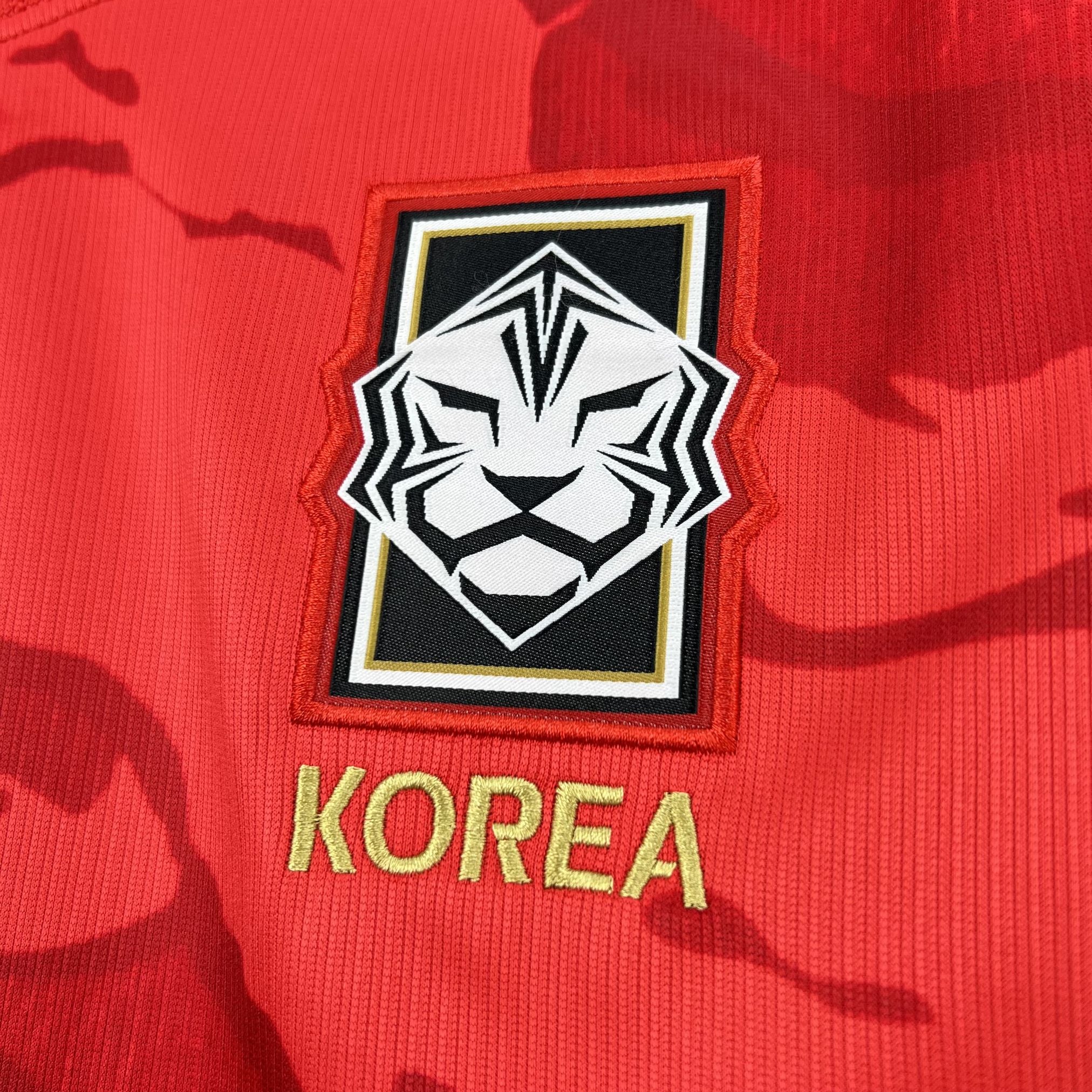 Camisola Coreia do Sul 2025/26 Vermelha