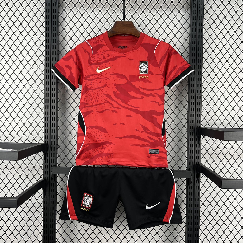 Kids Korea Kit Completo Home 2026 World Cup