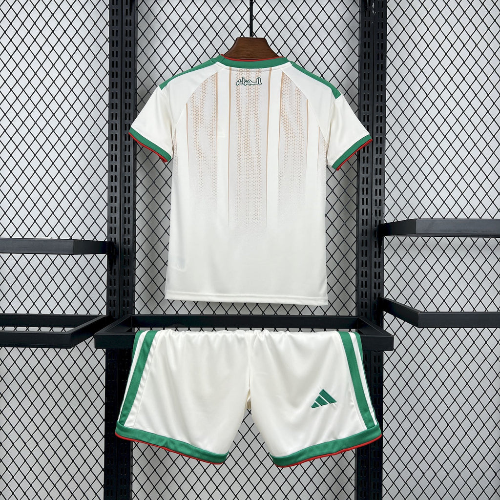 Kids Argélia Kit Completo Home 2026 World Cup
