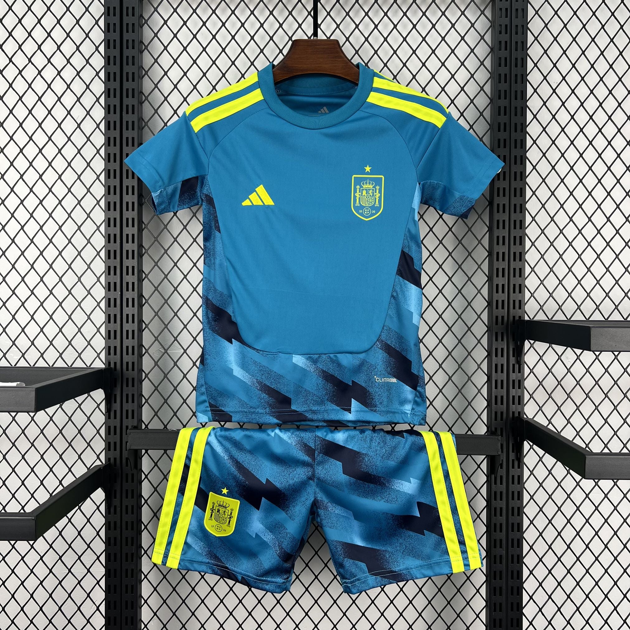 Kids Espanha Kit Completo Away 2026 World Cup