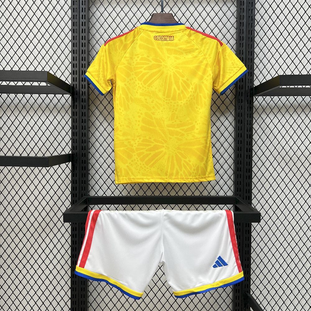 Kids Colombia Kit Completo Home 2026 World Cup