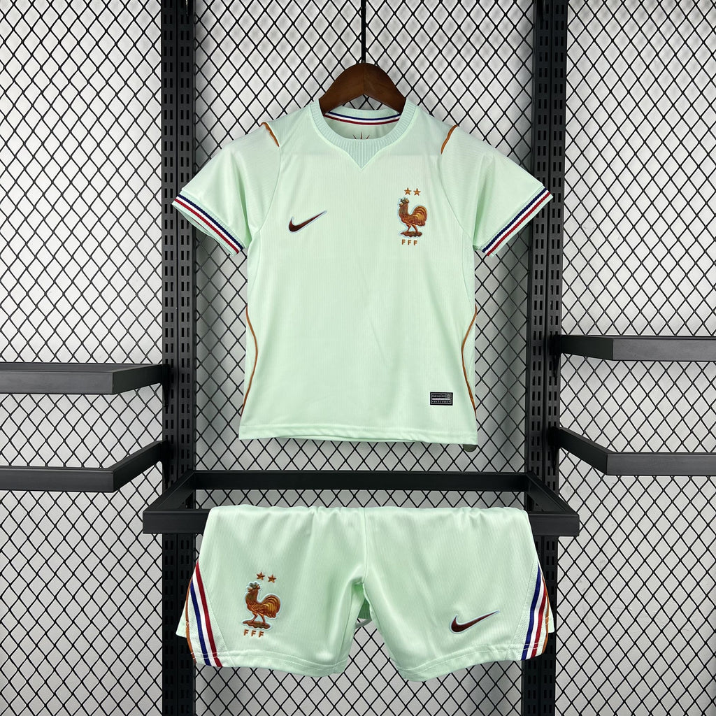 Kids França Kit Completo Away 2026 World Cup