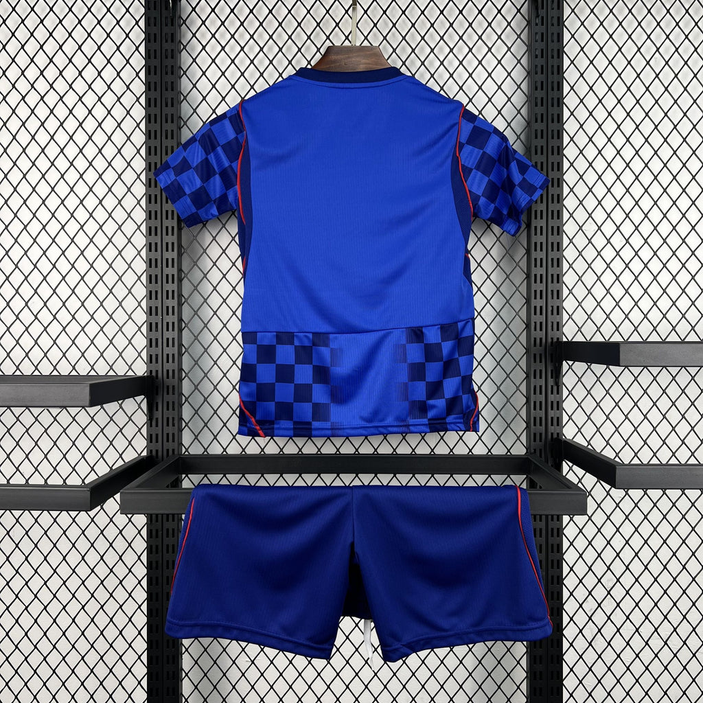 Kids Croácia Kit Completo Away 2026 World Cup
