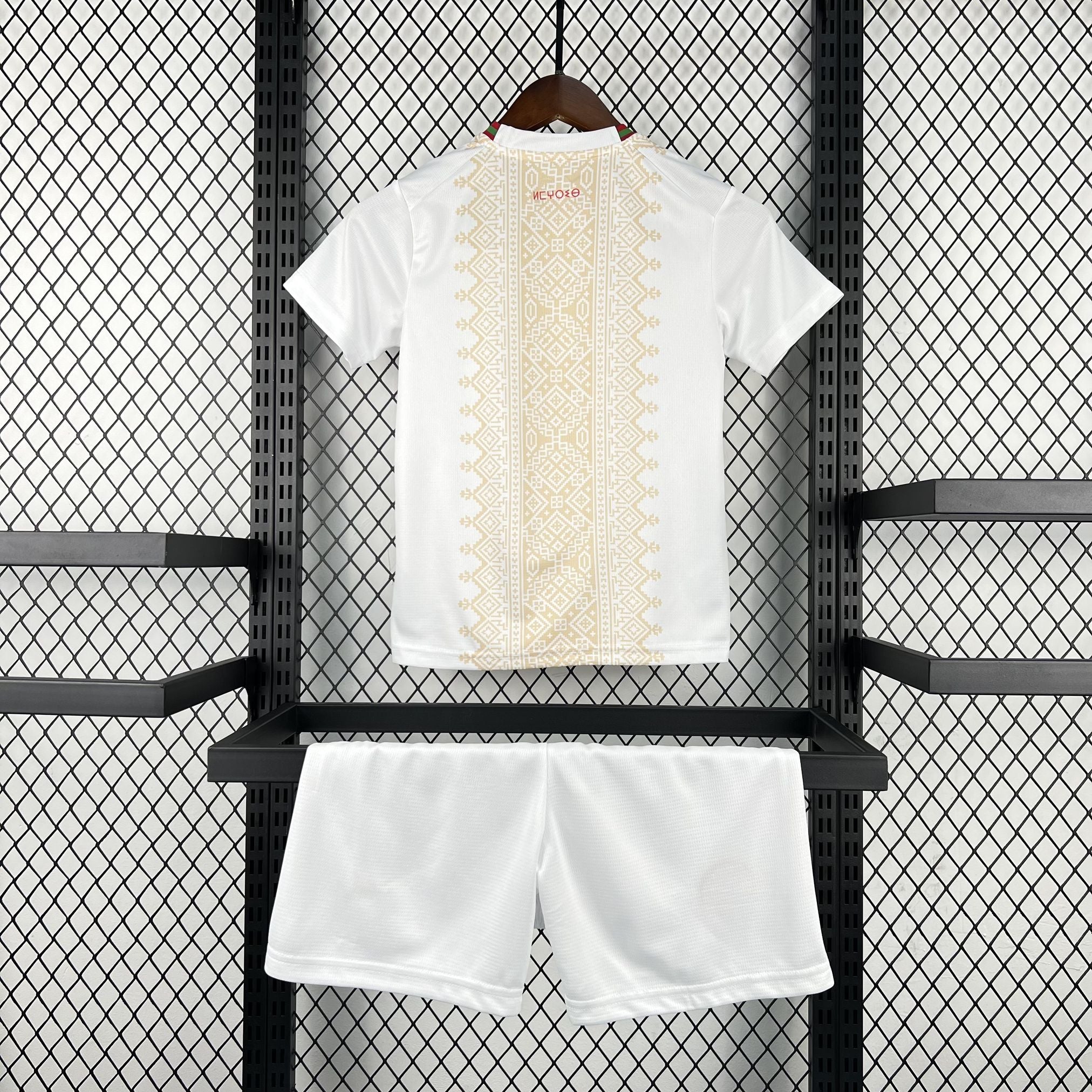 Kids Marrocos Kit Completo Away 2026 World Cup