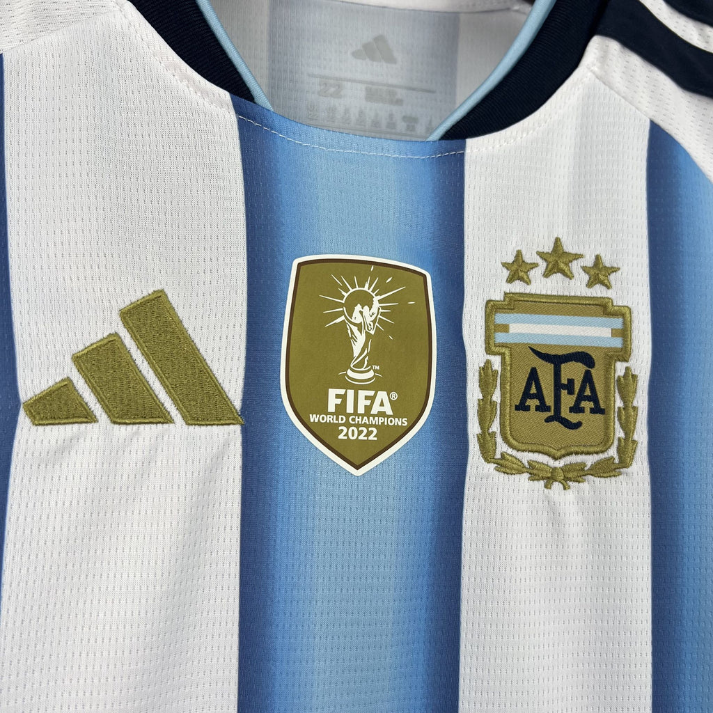 Kids Argentina Kit Completo Home 2026 World Cup