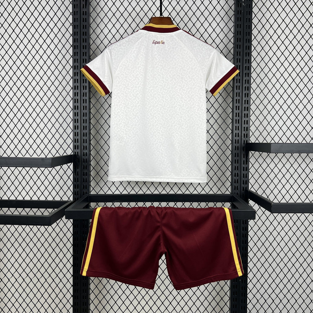 Kids Espanha Kit Completo Away 2026 World Cup