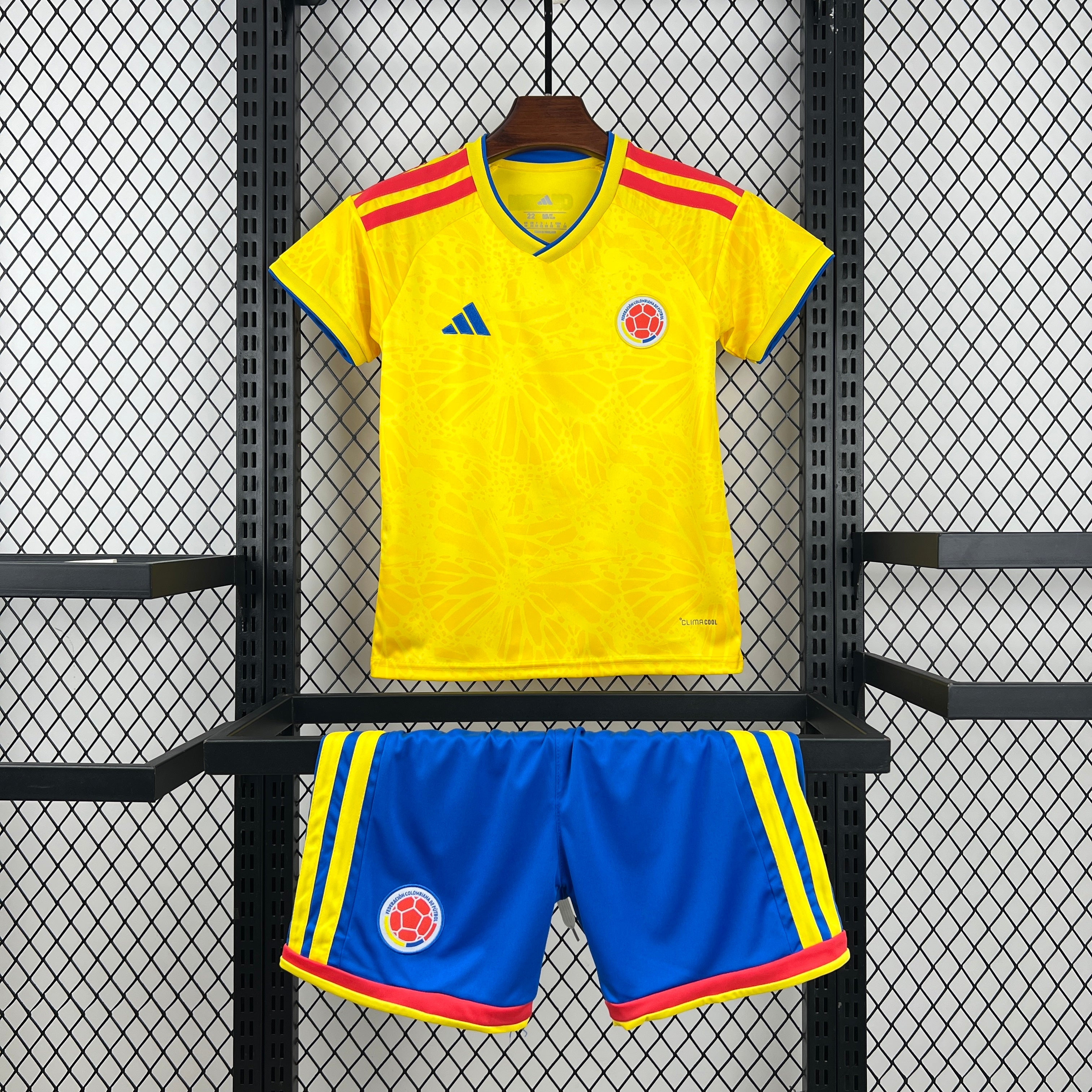 Kids Colómbia Kit Completo Home 2026 World Cup
