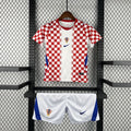 Kids Croácia Kit Completo Home 2026 World Cup