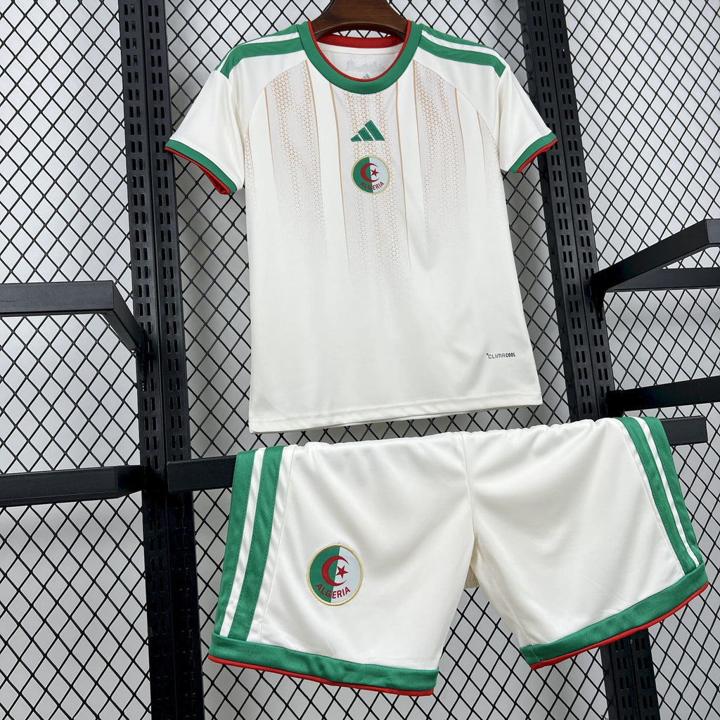 Kids Argélia Kit Completo Home 2026 World Cup