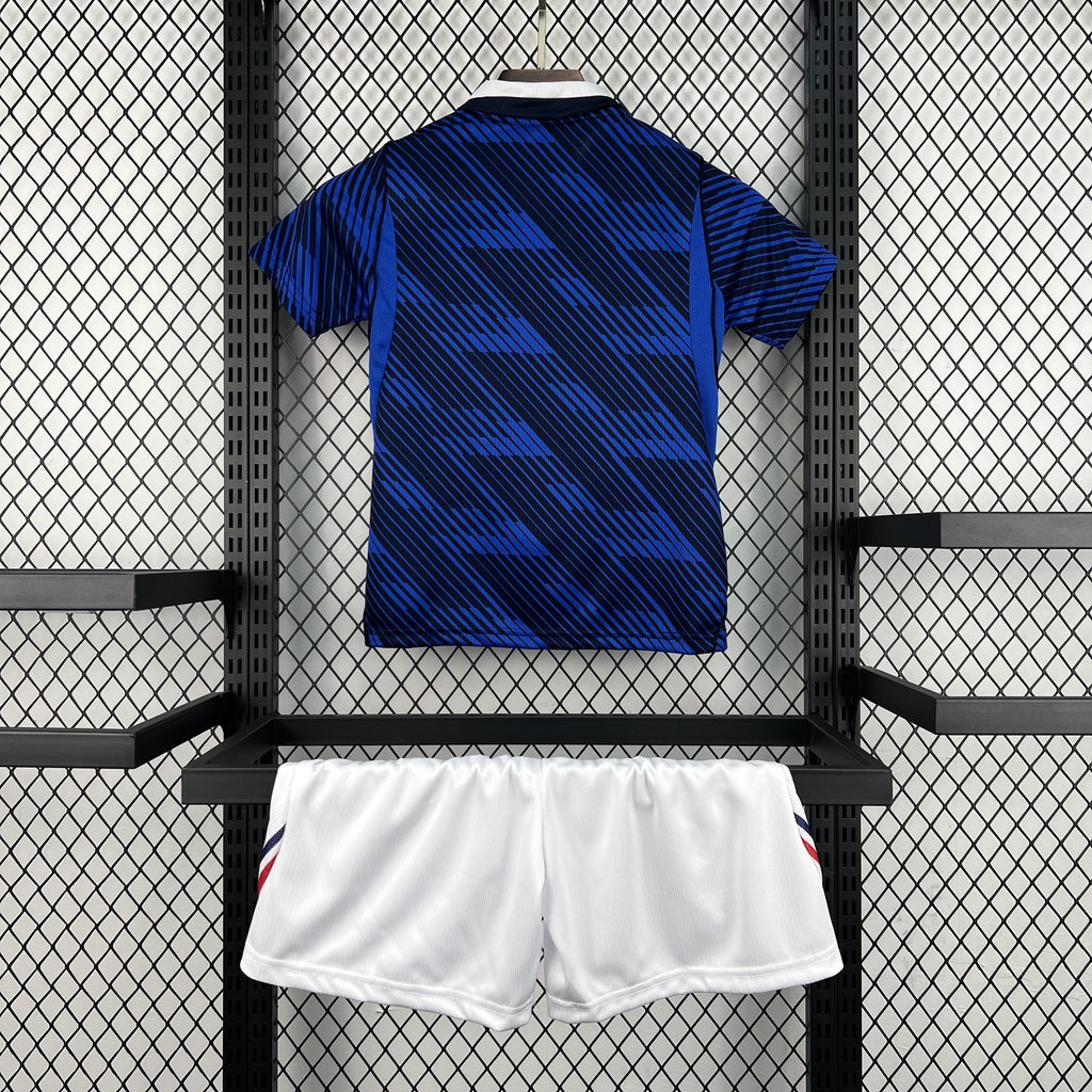 Kids França Kit Completo Home 2026 World Cup