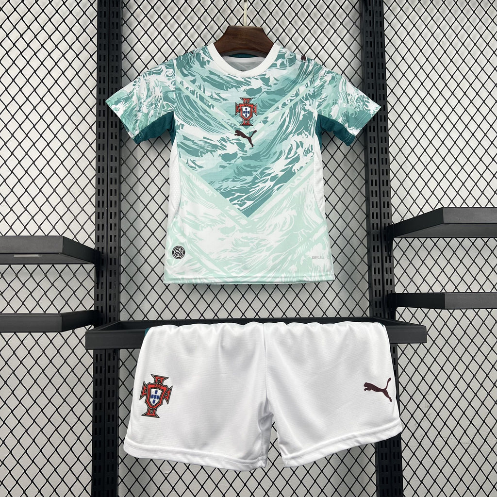 Kids Portugal Kit Completo Away 2026 World Cup