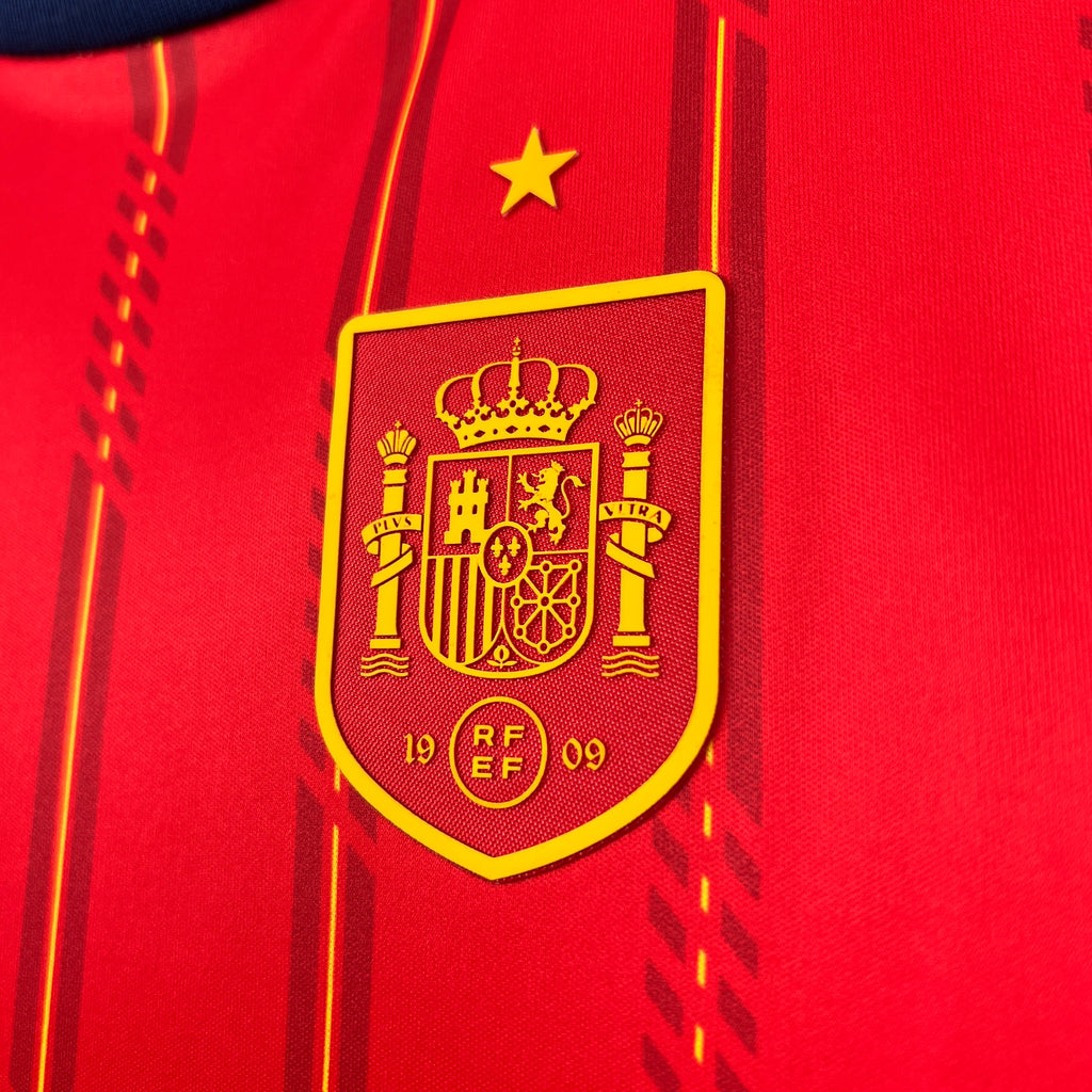 Kids Espanha Kit Completo Home 2026 World Cup