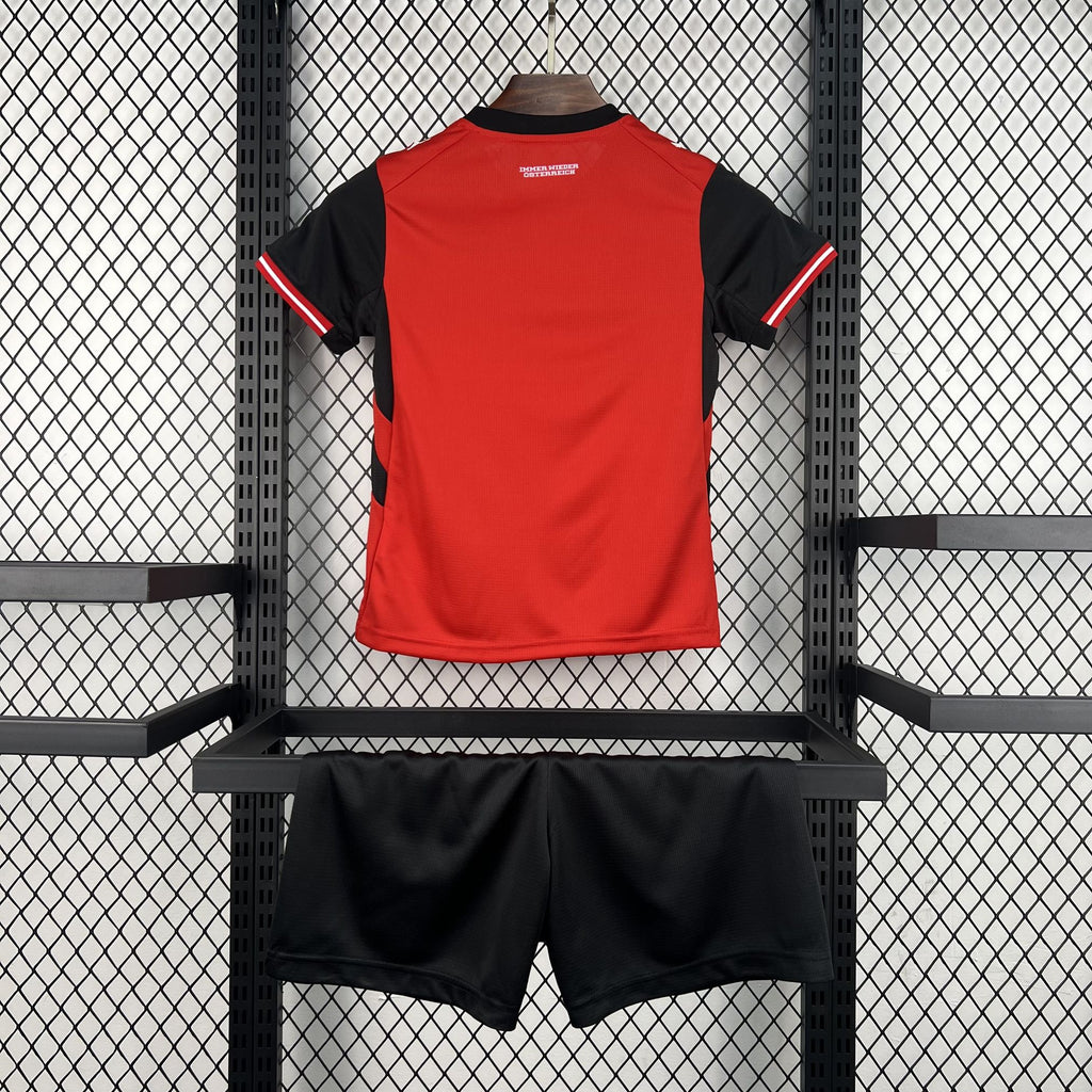 Kids Austria Kit Completo Home 2026 World Cup
