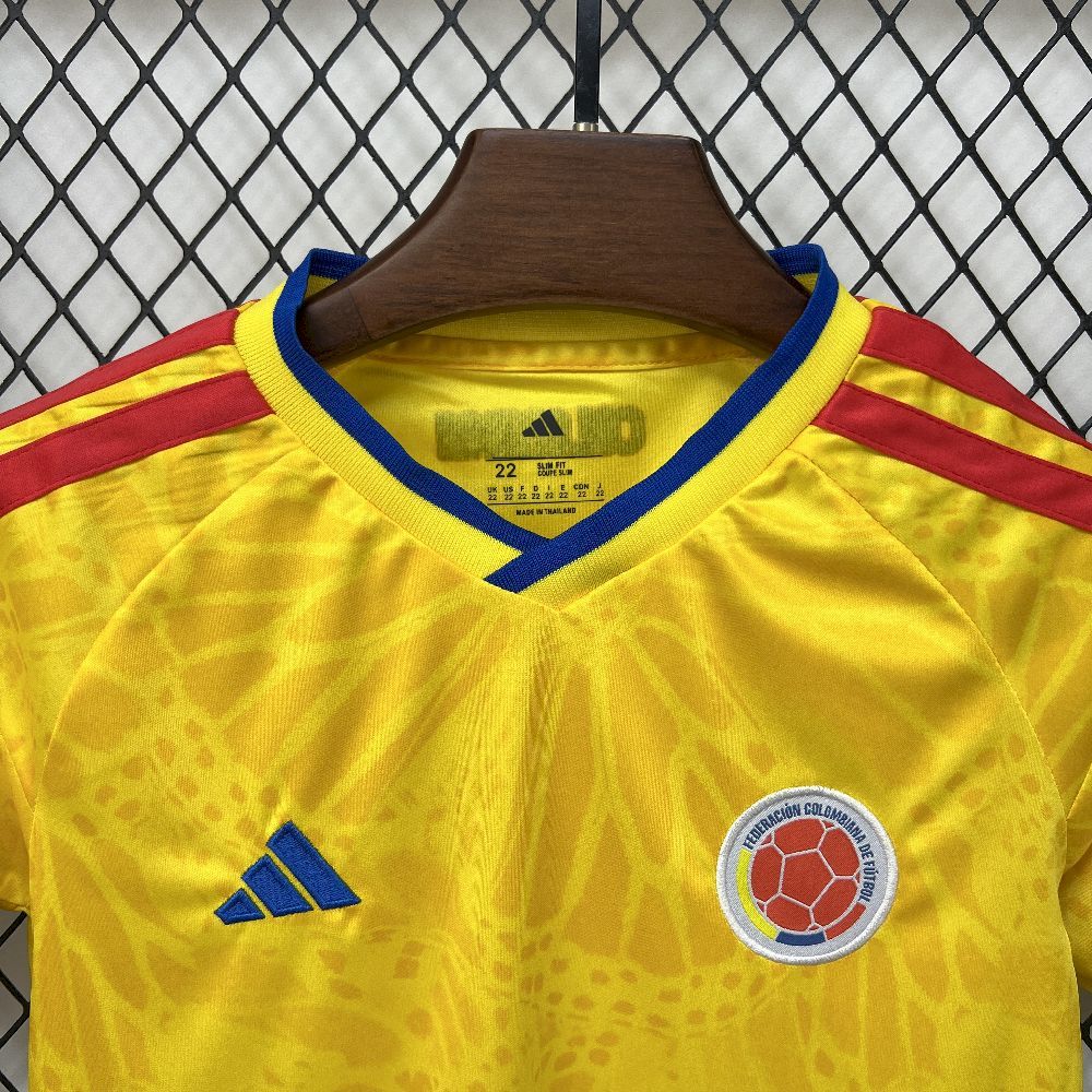 Kids Colombia Kit Completo Home 2026 World Cup
