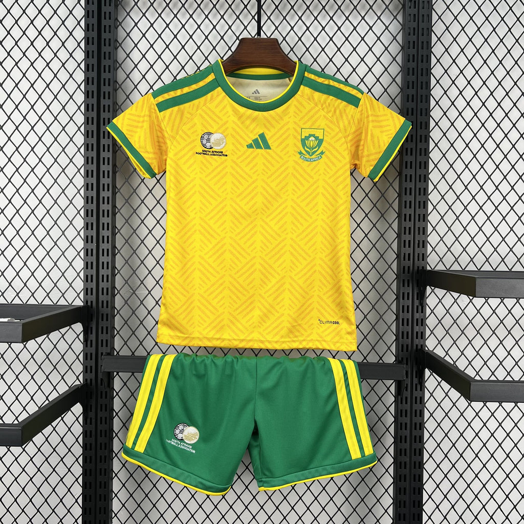 Kids South Africa Kit Completo Home 2026 World Cup
