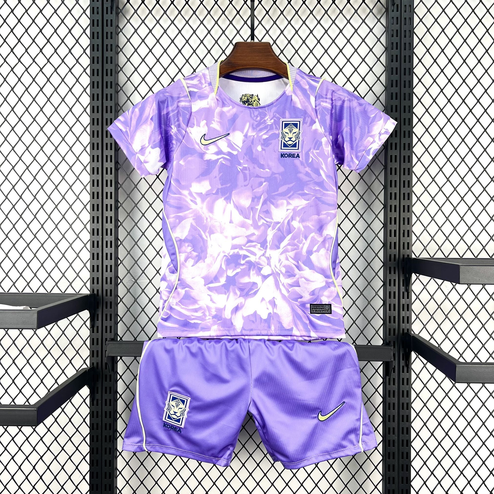 Kids Korea Kit Completo Away 2026 World Cup