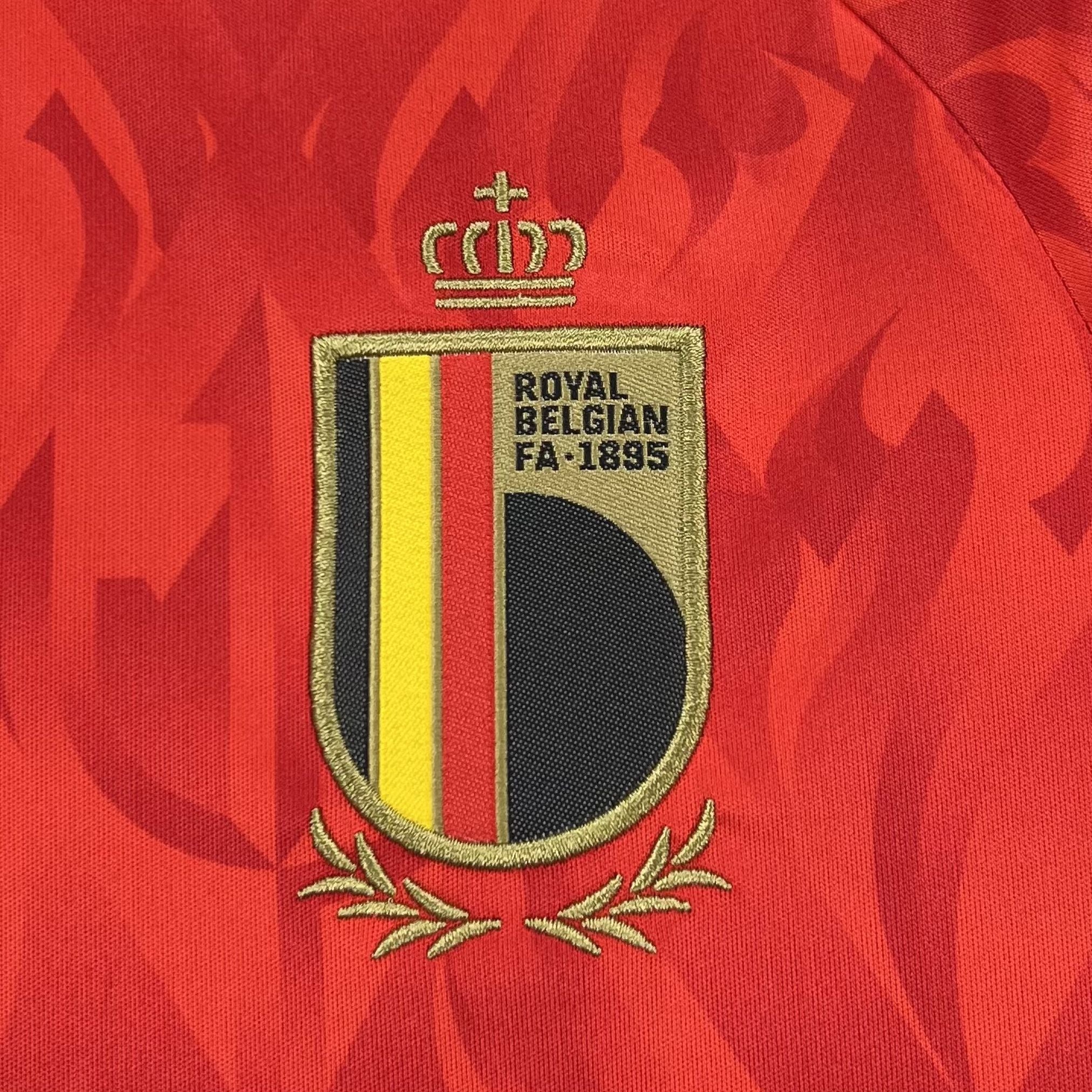 Kids Bélgica Kit Completo Home 2026 World Cup