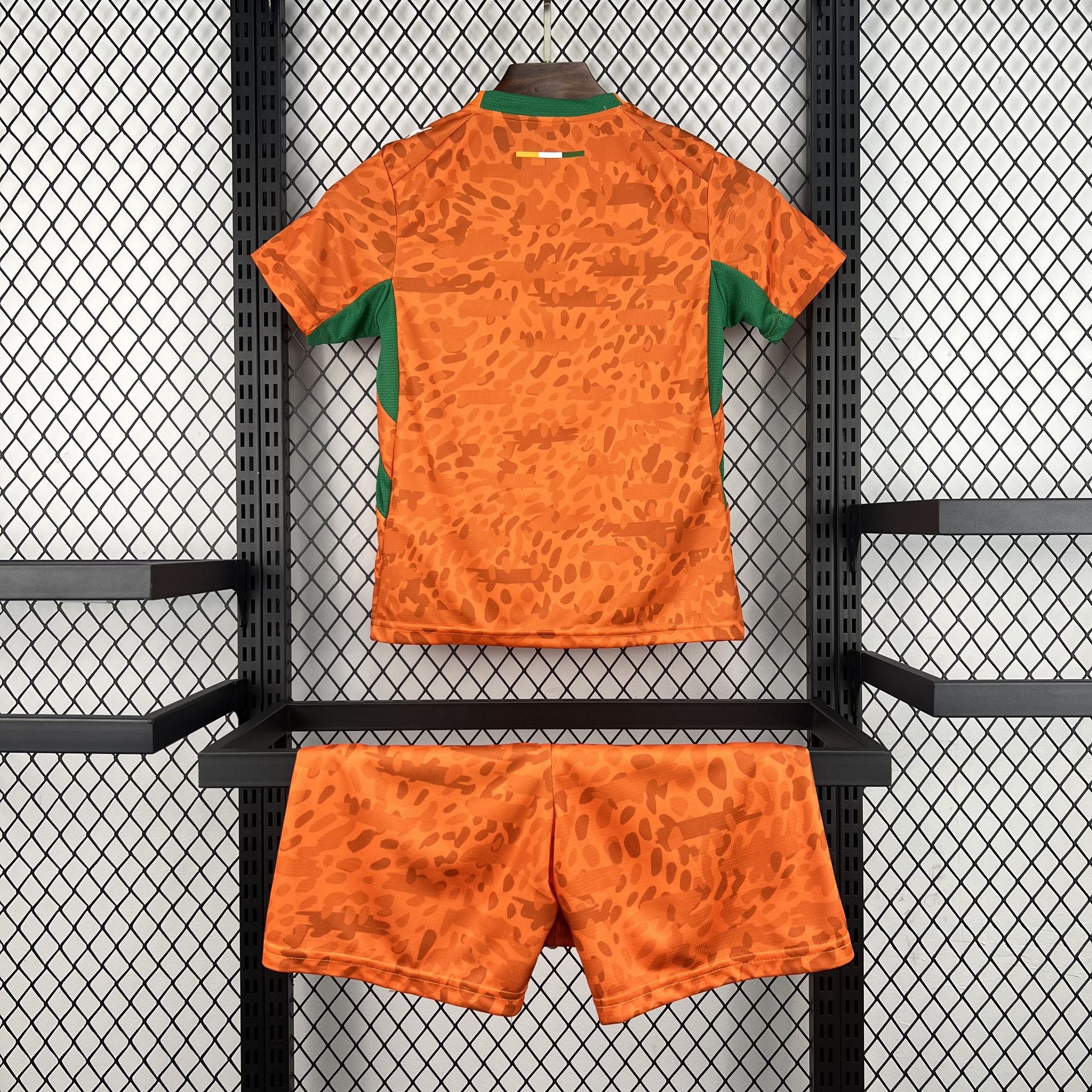 Kids Costa Marfim Kit Completo Home 2026 World Cup