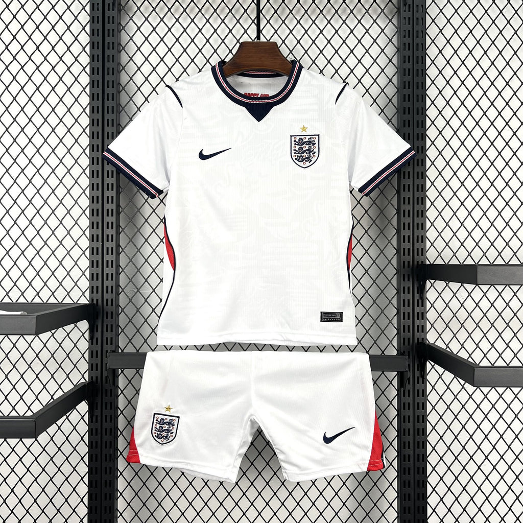 Kids Inglaterra Kit Completo Home 2026 World Cup