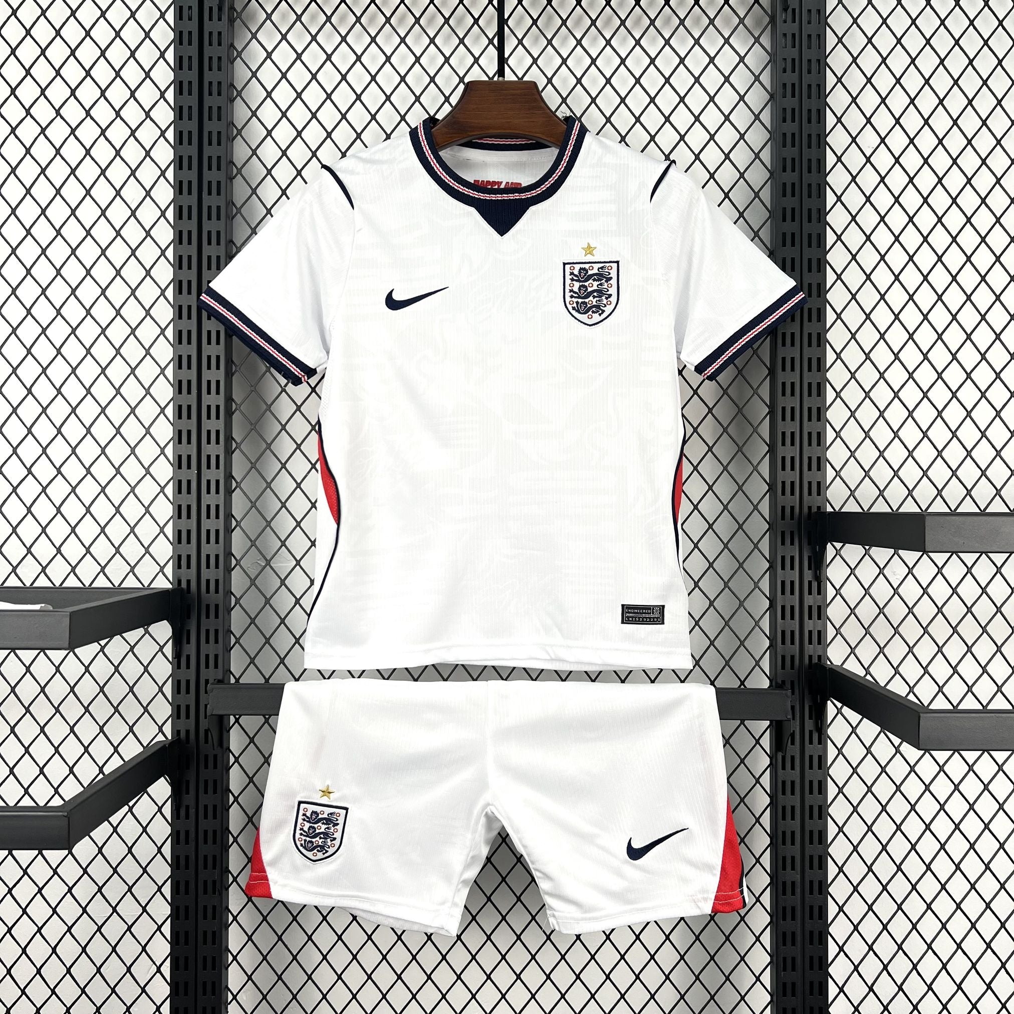 Kids Inglaterra Kit Completo Home 2026 World Cup