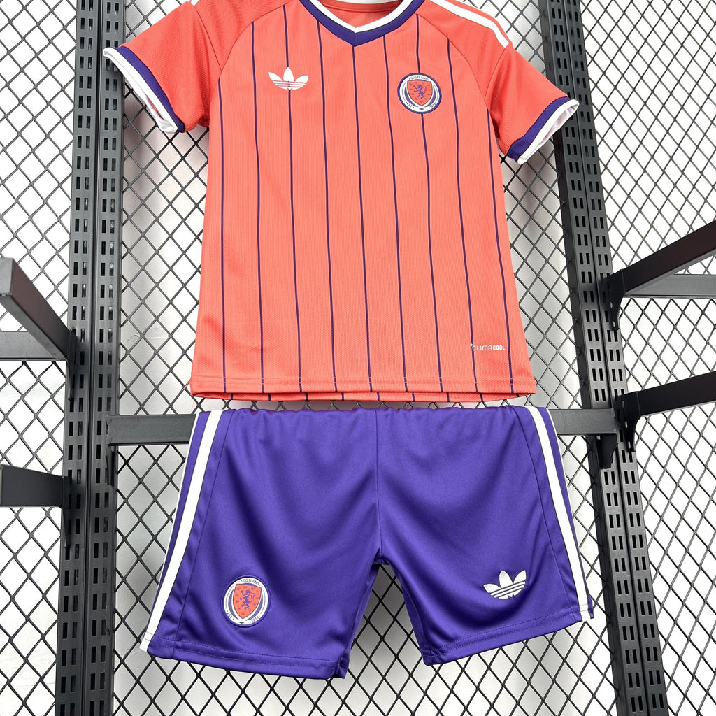 Kids Escócia Kit Completo Away 2026 World Cup