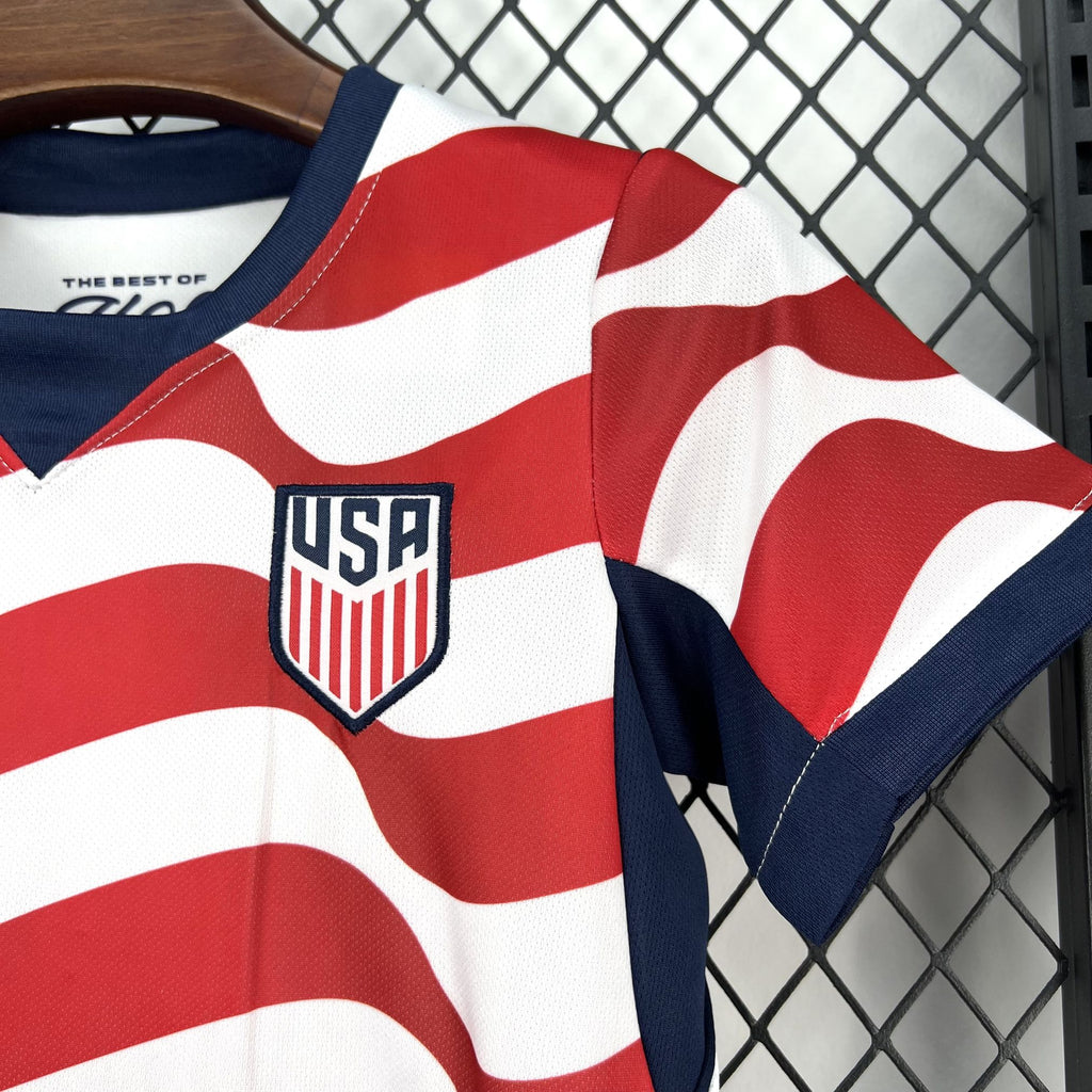 Kids USA Kit Completo Home 2026 World Cup