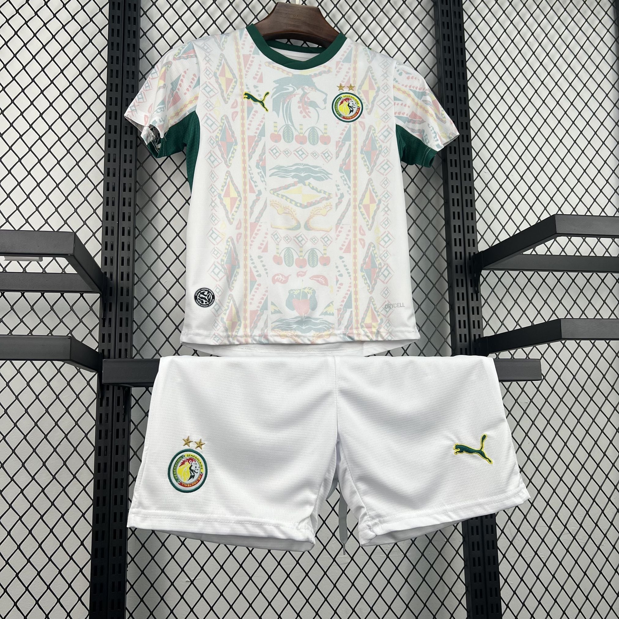 Kids Senegal Kit Completo Home 2026 World Cup