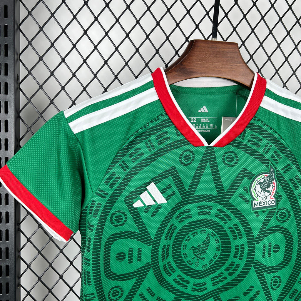 Kids México Kit Completo Home 2026 World Cup